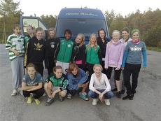 on tour